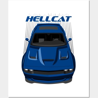 Challenger Hellcat - Blue Posters and Art